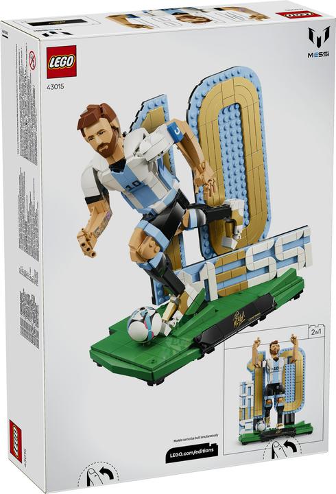 Image du produit LEGO Lionel Messi - Légende du football (43015, LEGO Editions)