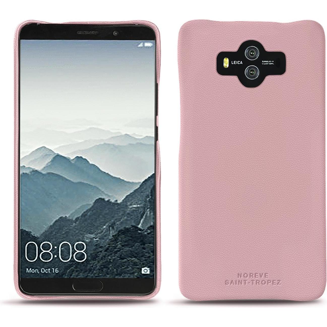 Noreve Lederschutzhülle (Huawei Mate 10), Smartphone Hülle, Rosa