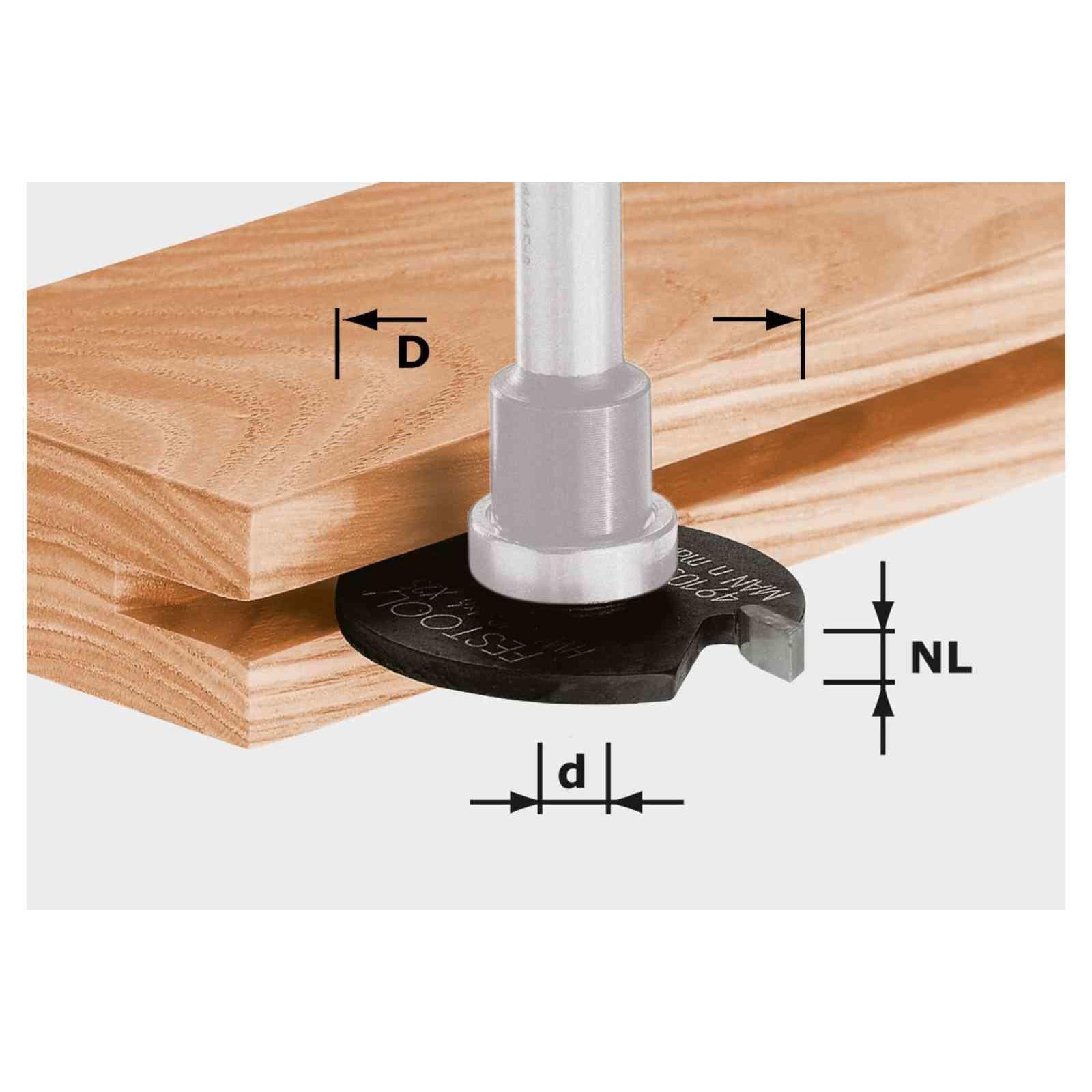 Festool, Fräser, Scheibennutfräser HW D40