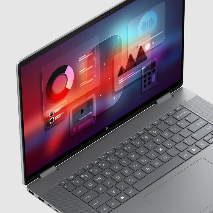 Produktbild HP ENVY x360 16-ad0172ng 16,0" 2.8k OLED Touch, AMD Ryzen 7 8840HS, 16GB RAM, 512 GB SSD, Windows 11 (16", AMD Ryzen 7 8840HS, 16 GB, 512 GB, DE)
