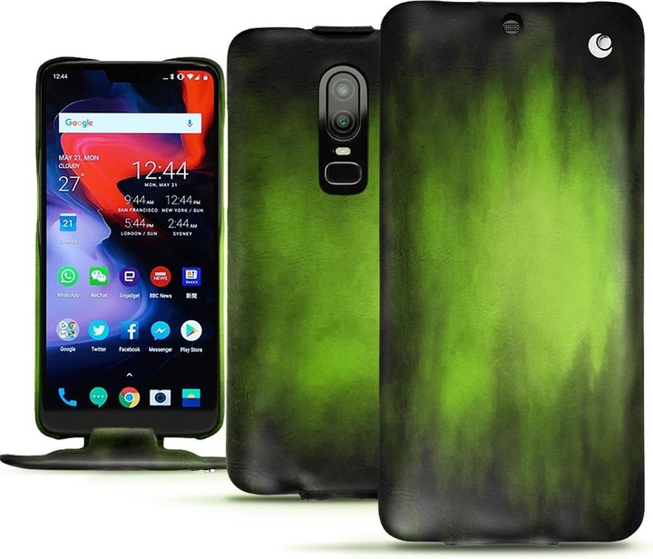 Noreve Lederschutzhülle vertikal (OnePlus 6)