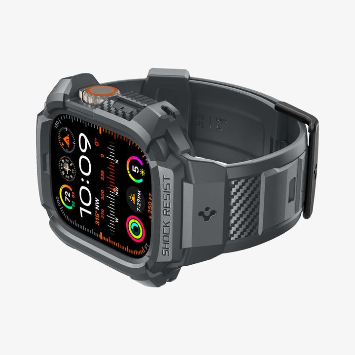Immagine prodotto Spigen Appl Watch Ultr 2/1 RugArmProDkGr