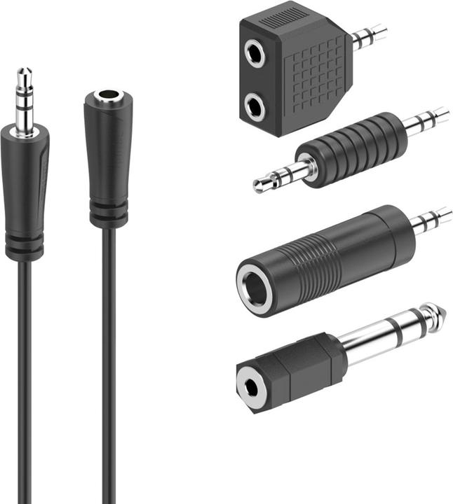 Image du produit Hama Kit de connexion jack, 2,5 m (2.50 m, Câble jack 2,5 mm)