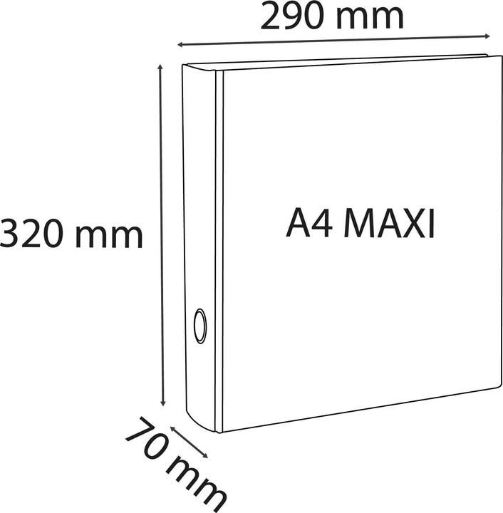 Immagine prodotto Exacompta Raccoglitori ad anelli (A4, 70 mm, 1 pz.)