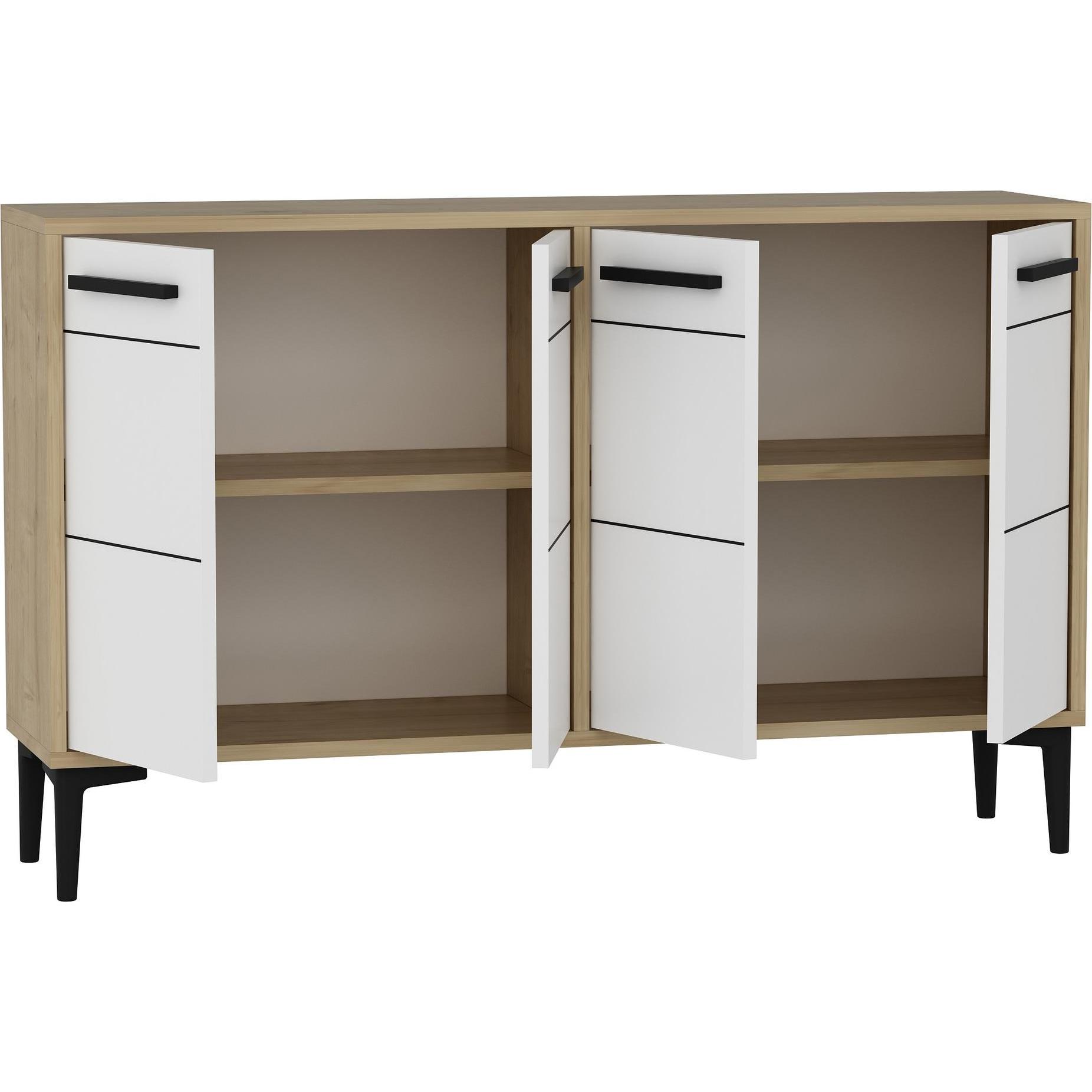 Hanah Home, TV Möbel, Augustus (120 x 75 x 30 cm)