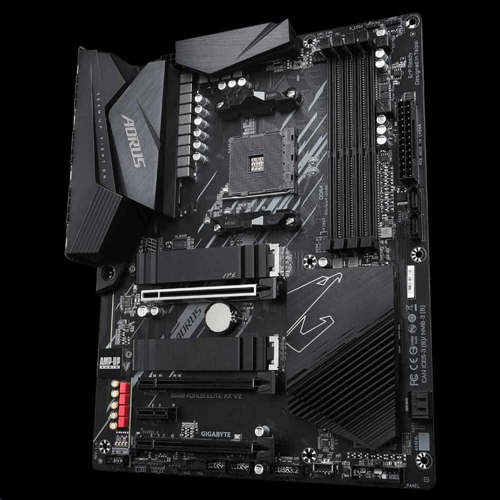 Image du produit Gigabyte B550 Aorus élite AX V2 (AM4, AMD B550, ATX)