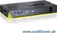 Actual product image LevelOne KVM-0422: 4Port Cable KVM Switch