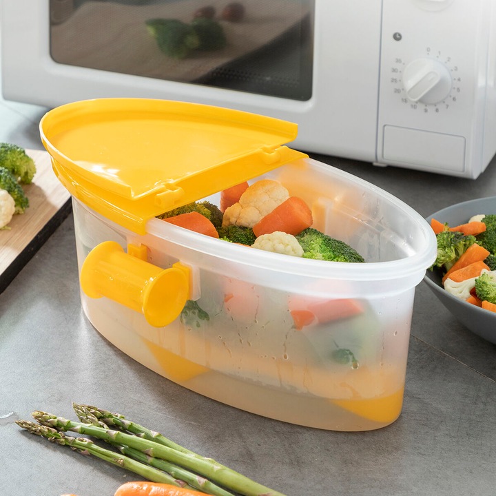 Produktbild InnovaGoods 4-in-1-Nudelkocher für die Mikrowelle