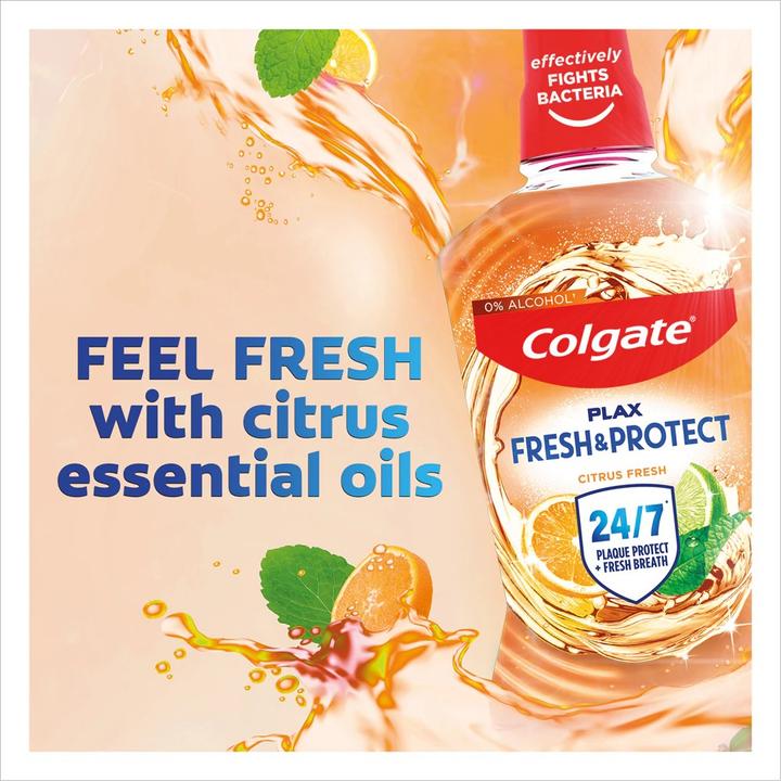 Immagine prodotto Colgate Plax Agrumi Freschi (500 ml, Collutorio)