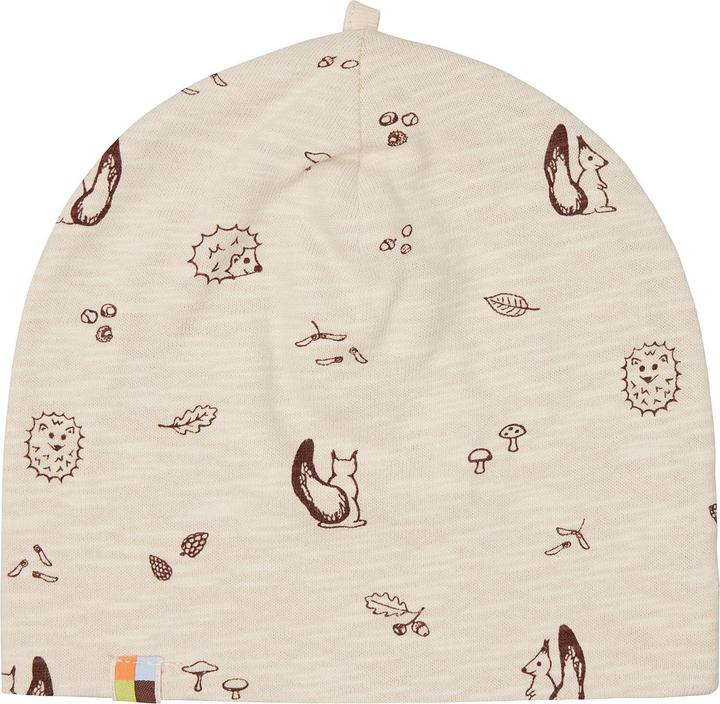 Actual product image loud + proud Slub jersey beanie with print