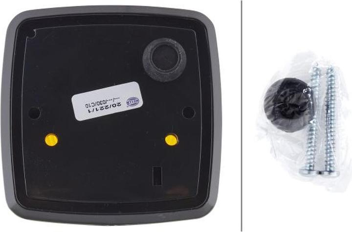 Actual product image Hella 2 front halogen indicators for AEBI