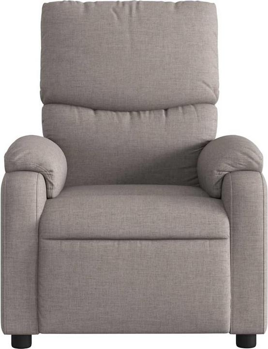 Immagine prodotto vidaXL Poltrona massaggiante in tessuto taupe,Colore: Taupe,Materiale: Tessuto (100