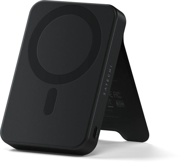 Satechi OntheGo Magnetic Qi2 Powerbank Stand 10000 mAh Black (10000 mAh, 20 W)