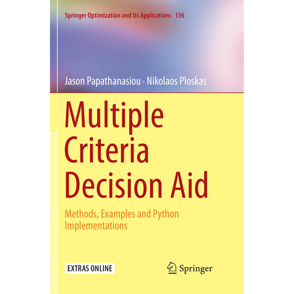 Multiple Criteria Decision Aid, Fachbücher von Nikolaos Ploskas, Jason Papathanasiou