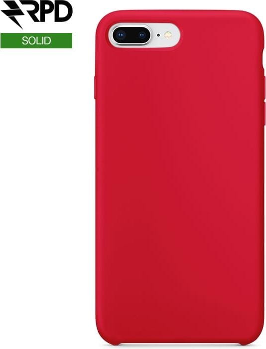 Produktbild RPD iPhone 7/8 Plus - Solid Silicone Case Rot (Apple iPhone 7 Plus, Apple iPhone 8 Plus)