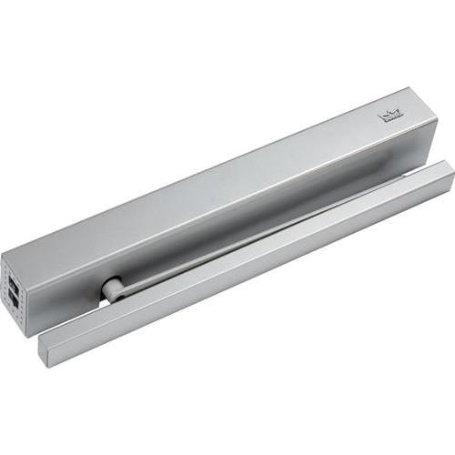 Dormakaba, Meccanismo apriporta e chiudiporta, Operatore per porte a battente DORMA PORTEO 24V 24 V DC argento DIN L/R IP 20 DORMA (60030011) (Interno