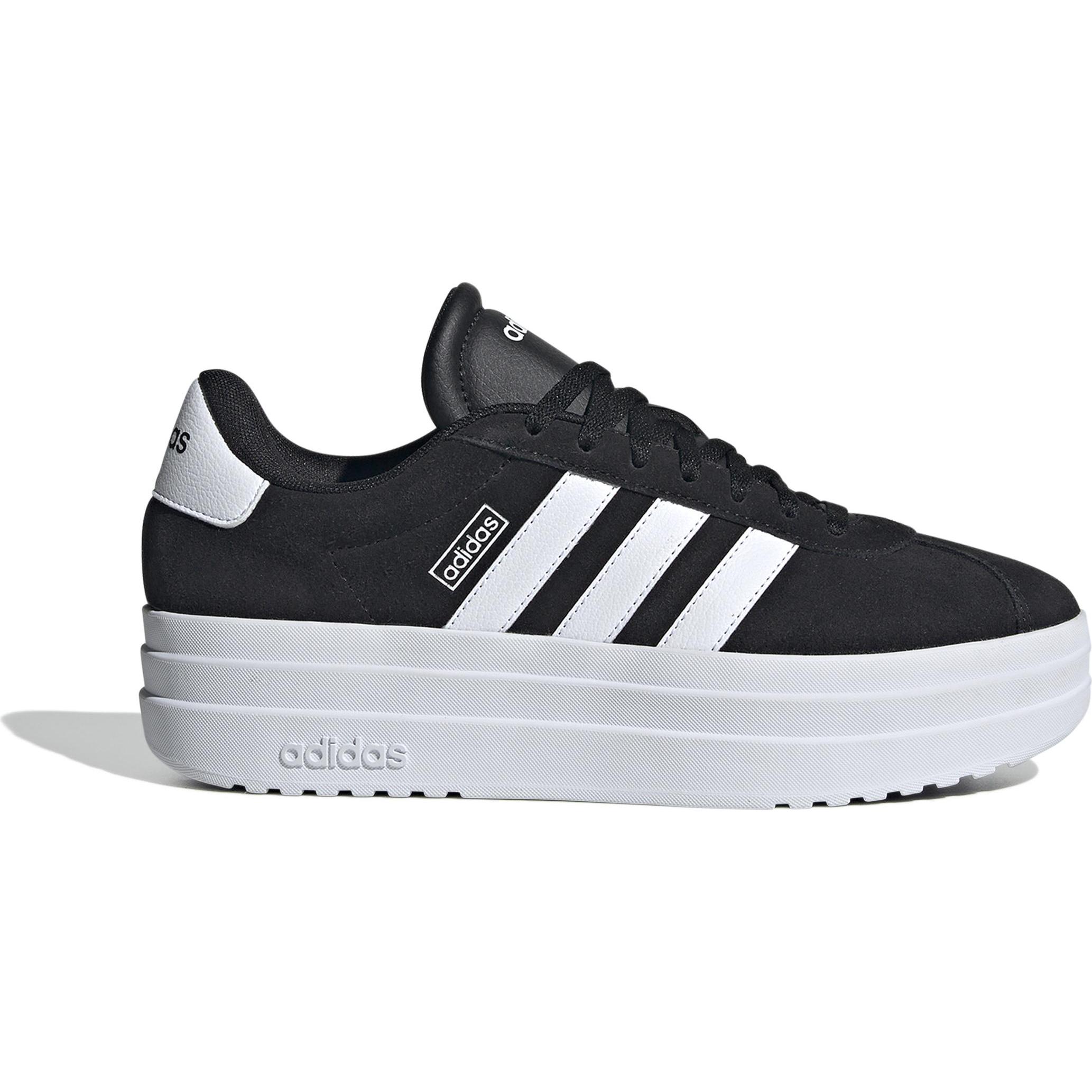 adidas, Damen, Sneaker, VL Court Bold, Schwarz, (39 1/3)