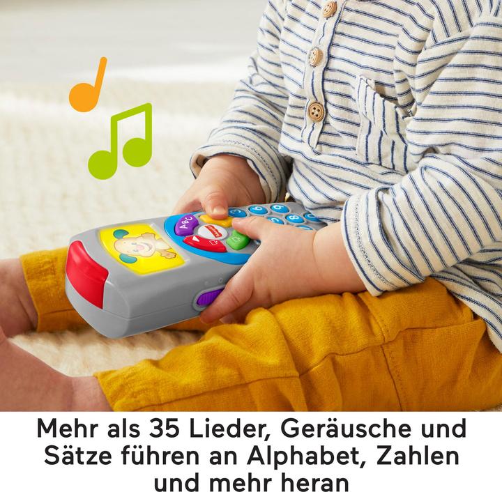 Immagine prodotto Fisher-Price Giocattolo educativo telecomandato per bambini e neonati con musica e luci, trasparente (Tedesco, 0.50 - 3 anni)