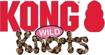 Actual product image KONG - Wild Knots Tiger Squeak Toy M/L (634.7376) (Plush toy dog)
