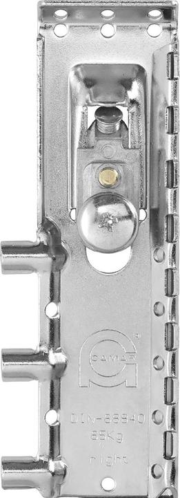 Produktbild Camar Schrankaufhänger 816AS rechts, H 12 mm, T 10 mm, Stahl verzinkt/Zamak (1 Stk.)