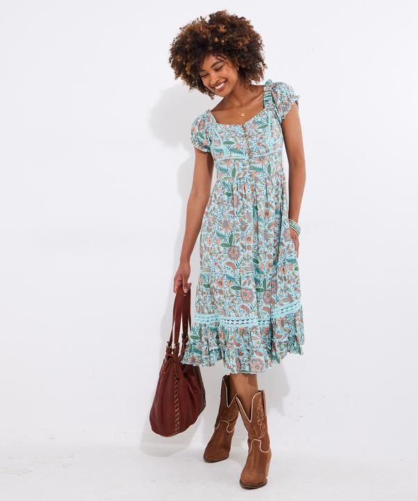 Produktbild Joe Browns Floral Knee Length Dress (34)