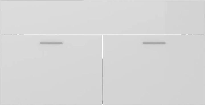 Produktbild vidaXL Waschbeckenunterschrank und Waschbecken