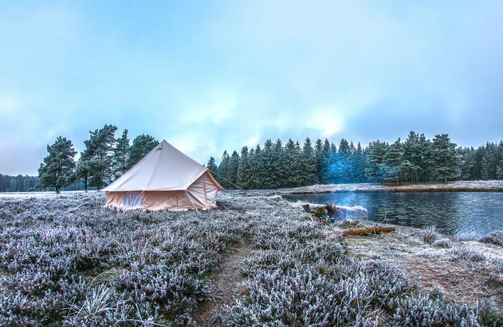 Actual product image Nordisk Asgard 12.6 m² Tent Technical Cotton (Dome tent, 16 kg, 6 persons)