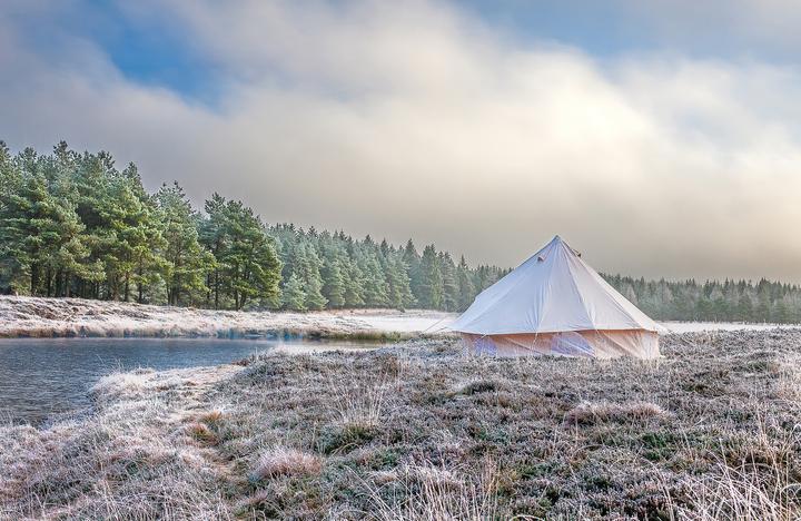Actual product image Nordisk Asgard 12.6 m² Tent Technical Cotton (Dome tent, 16 kg, 6 persons)
