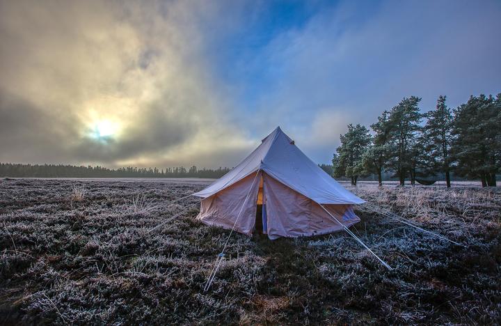 Actual product image Nordisk Asgard 12.6 m² Tent Technical Cotton (Dome tent, 16 kg, 6 persons)