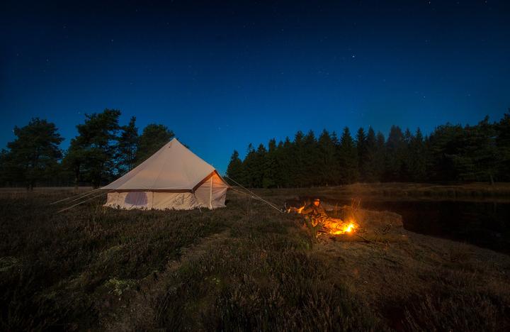Actual product image Nordisk Asgard 12.6 m² Tent Technical Cotton (Dome tent, 16 kg, 6 persons)