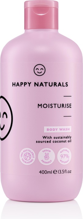 Happy Naturals Moisturising Body Wash 400ml (400 ml)