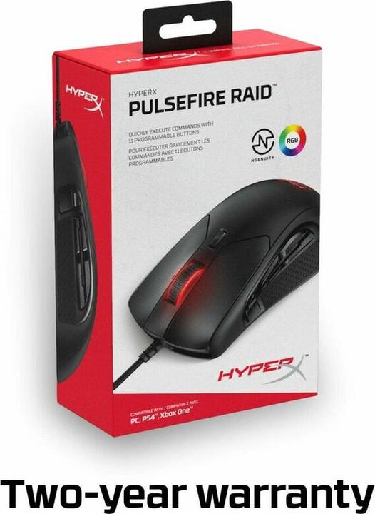 Actual product image HyperX Pulsefire Raid (Cable)