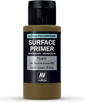 Actual product image Vallejo Surface Primer - IJA-Tsuchi-Kusa-IRO Earth Green (early) (73.611)