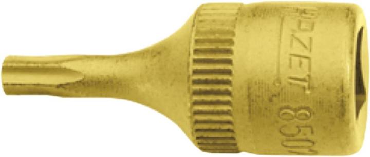 Produktbild HAZET Schraubendreher-Steckschlüsseleinsatz ∙ TORX 8502-T15 ∙ Vierkant6,3 mm (1/4 Zoll) ∙ Innen TO…