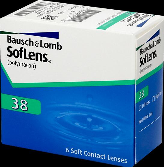 Produktbild SofLens 38 Monatslinsen (6 Stück, Monatslinse, Sphärisch)
