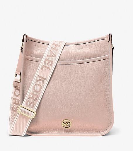 Michael Kors Borsa a Tracolla in Pelle Granulare Grande Luisa