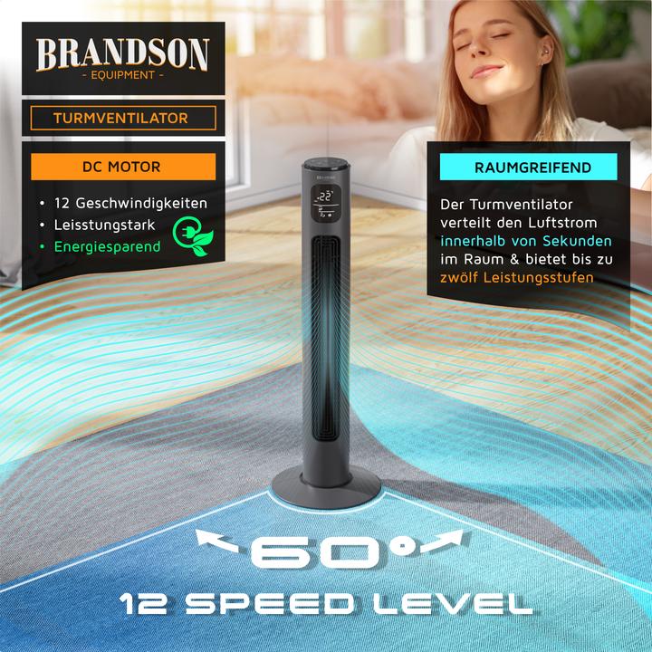 Produktbild Brandson Turmventilator (52 dB)