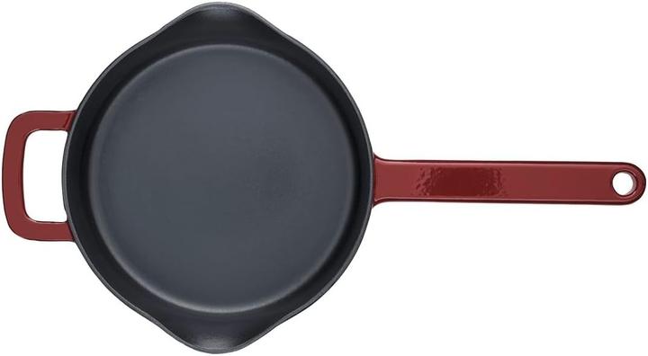Produktbild Fissler Pfanne Gusseisen, Burgunder rot (Bratpfanne, Gusseisen, 24 x 6 cm)