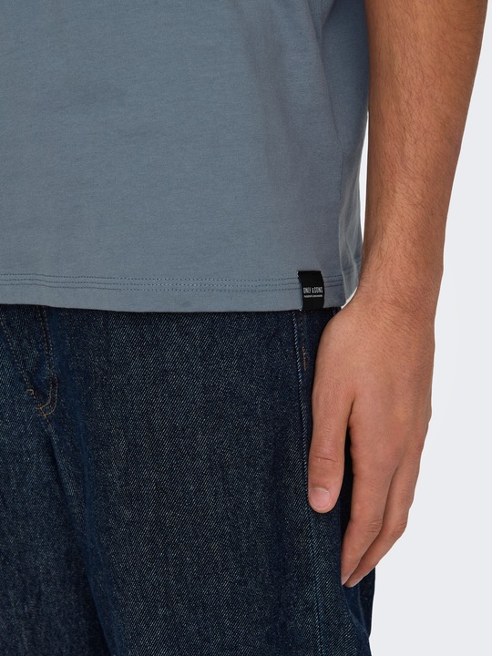 Actual product image Only & Sons Onsmax Life Ss Stitch Tee Noos (XS)