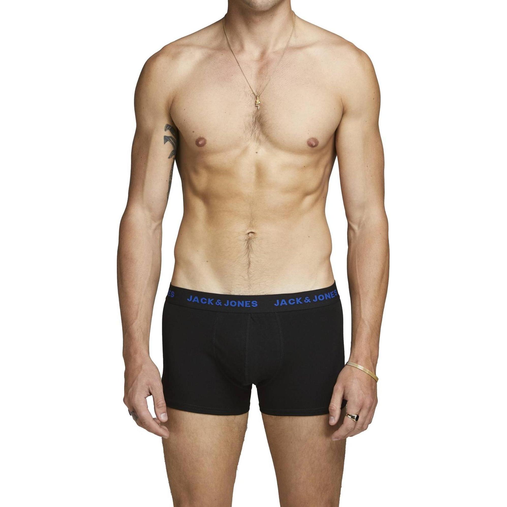 Thumbnail - Jack & Jones, Herren, Unterhosen, Basic, Schwarz, (L, 7er Pack)