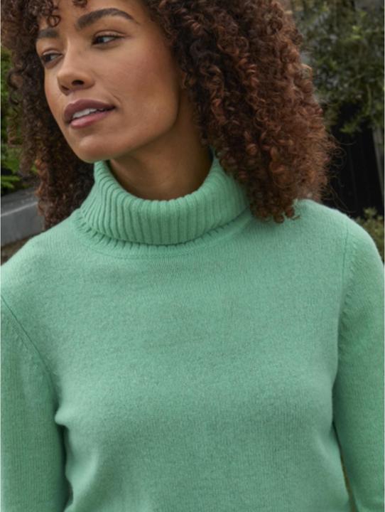 Produktbild Woolovers Lambswool Polo Neck Pullover (S)