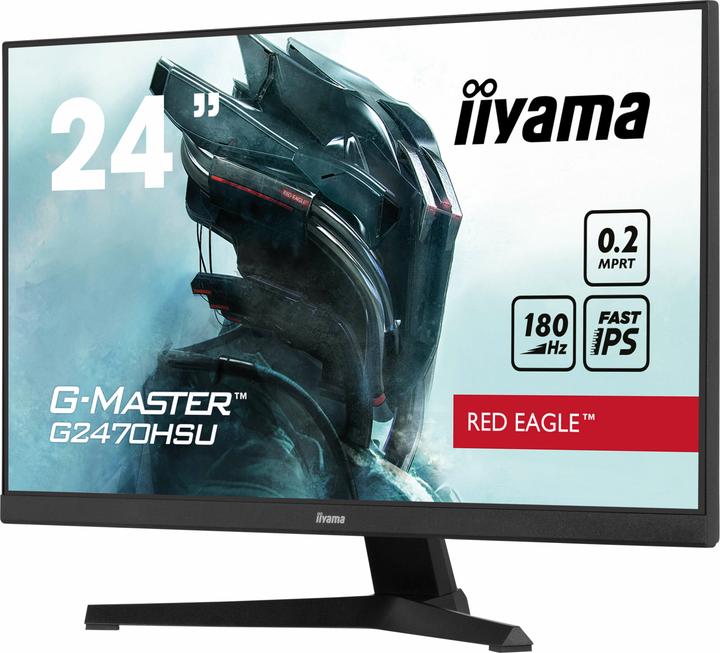 Productafbeelding iiyama 23,8 INCH G-MASTER RED EAGLE FAST IPS 1920X1080 180HZ EN 0,2 MS MP (1920 x 1080 Pixels, 23.80")