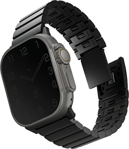 Produktbild Uniq pasek Strova Mag Apple Watch 42/44/ 45/49mm Series 1/2/3/4/5/6/7/8/9/SE/SE2/Ultra/Ultra 2 Stain (Edelstahl)