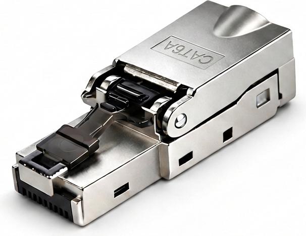 Produktbild Dsit S/FTP CAT6a Toolless RJ45 Netzwerkstecker (S/FTP, CAT6a)