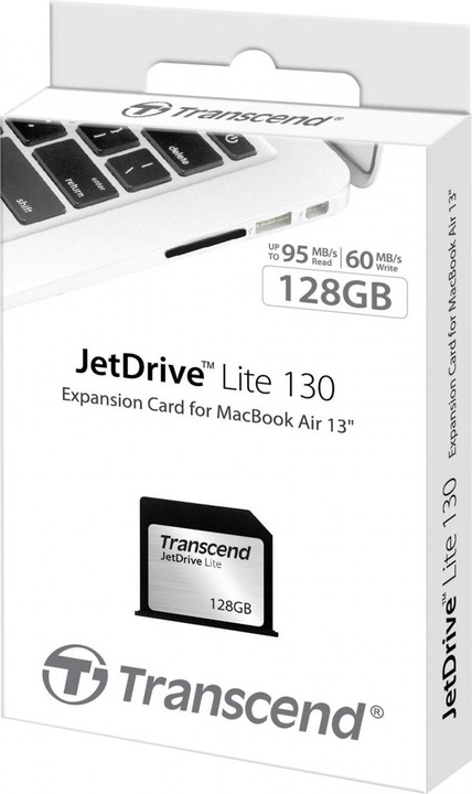 Produktbild Transcend JetDrive Lite 130 für MacBook Air 13 (128 GB, SDXC, U1)