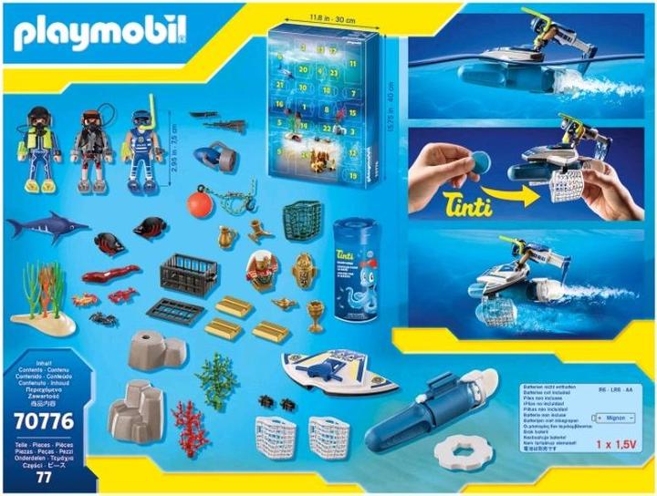 Actual product image Playmobil Bathing fun police diving operation