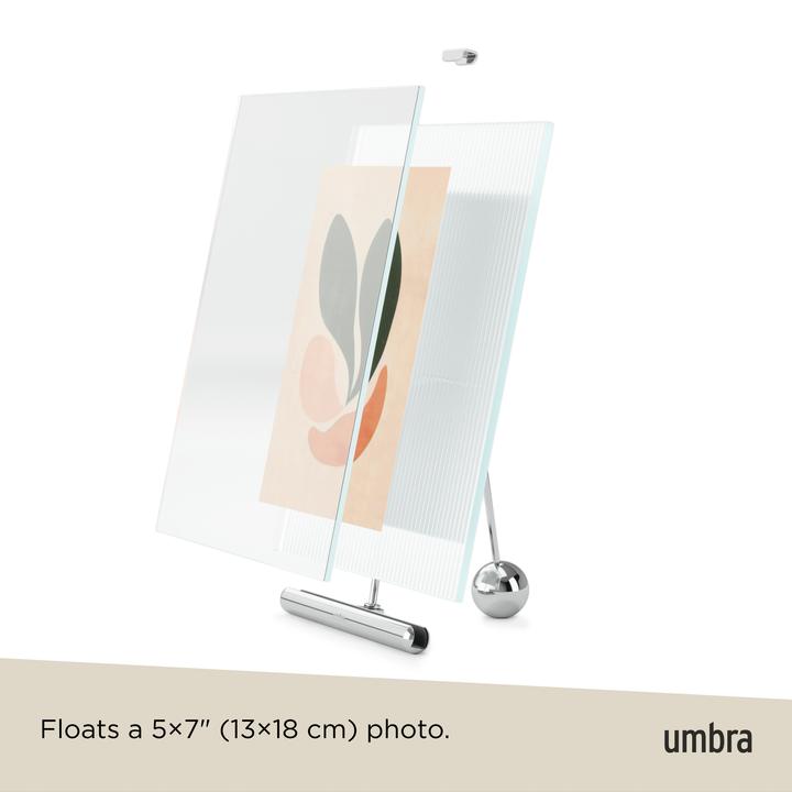 Actual product image Umbra Flute Bilderrahmen aus Glas (20 x 25 cm, 10 x 15 cm, 13 x 18 cm)