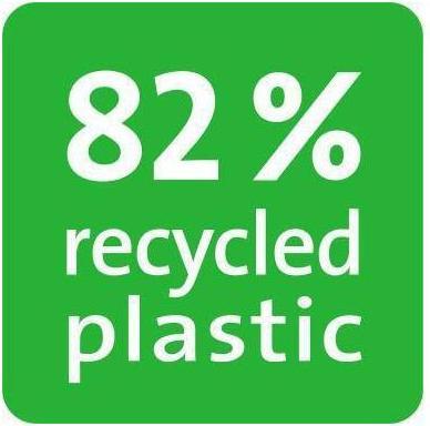 Actual product image Novus Stapler B56 RE+NEW black/green (200 Sheets)