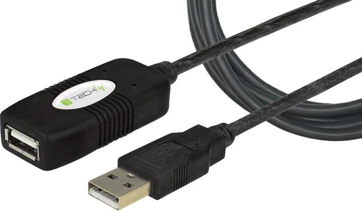 Image du produit Techly USB 2.0 extension active, Hi-Speed (10 m, USB 2.0)