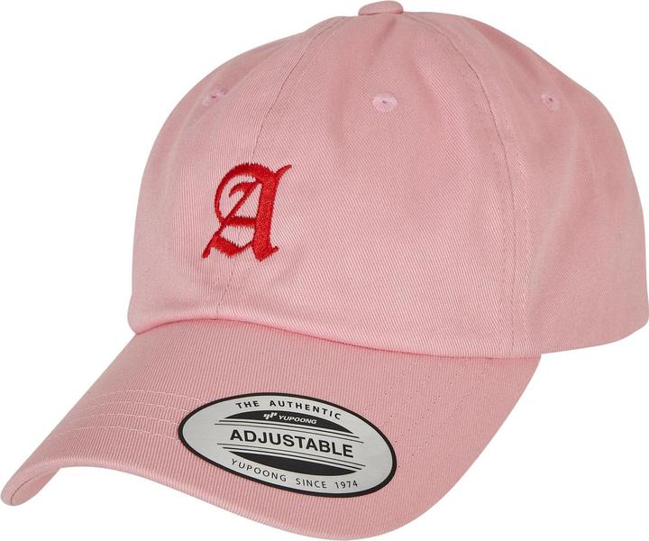 Produktbild Mister Tee Letter Pink Low Profile Cap - 19729 (One Size)